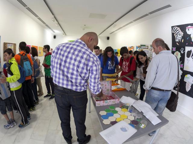 Los alumnos canarios exponen sus visiones de África en Casa África