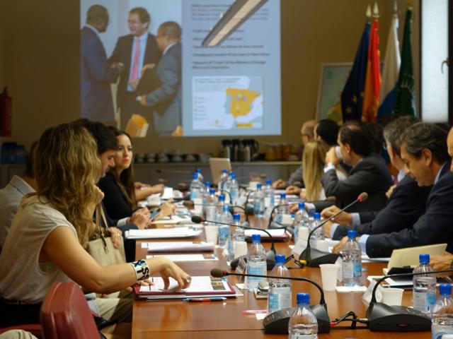 Las empresas mineras canadienses culminan en Casa África su misión en Canarias