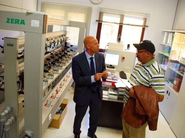 El viceministro de Energía y Minas de Namibia visita el ITC