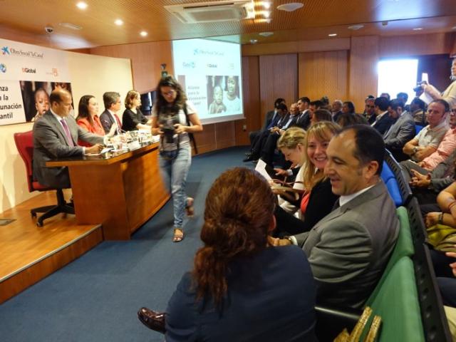 24 empresas de la provincia de Las Palmas han contribuido a la vacunación de 8.687 niños de países de baja renta