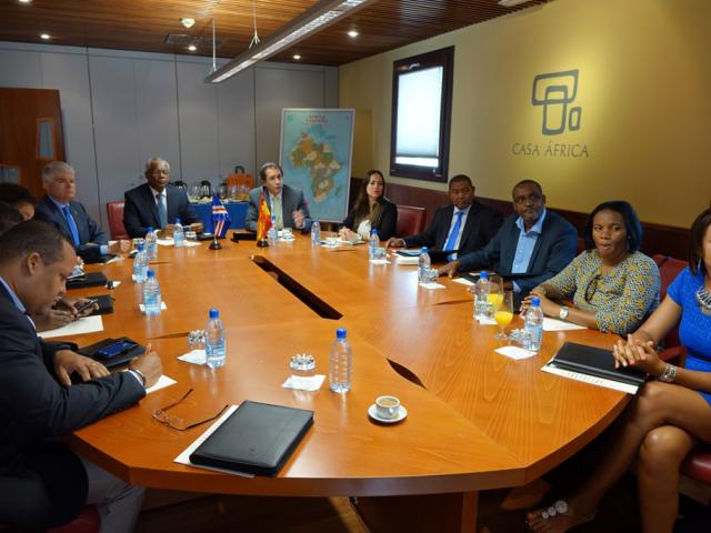 Casa África recibe a una delegación de parlamentarios de Cabo Verde