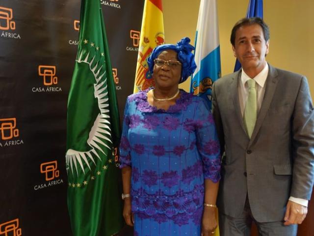 La Embajadora de Guinea Ecuatorial en España visita Casa África