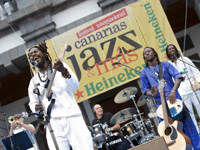 Músicas tradicionales africanas se funden con el jazz más actual en la Noche África