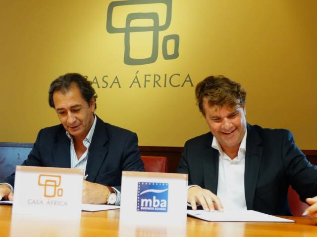 Casa África y la Fundación Canaria MBA firman un convenio de cooperación educativa