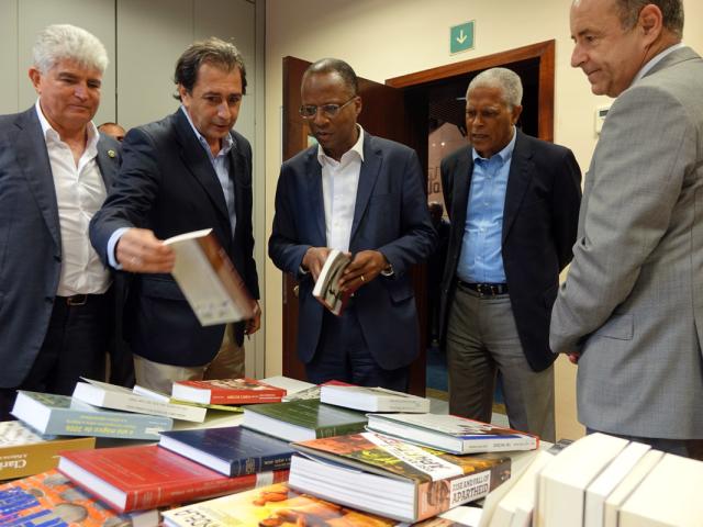 El primer ministro de Cabo Verde, Ulisses Correia e Silva, visita Casa África