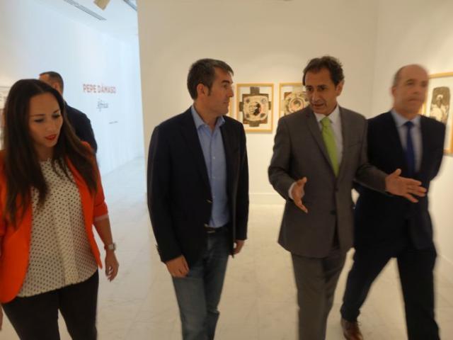El presidente del Gobierno de Canarias, Fernando Clavijo, visita Casa África