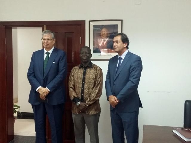 El director general de Casa África, de visita oficial en Maputo