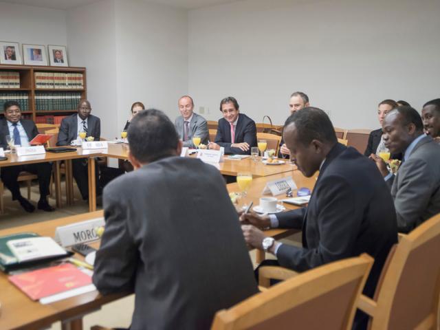 Casa África, con las Representaciones Permanentes africanas ante Naciones Unidas en Nueva York