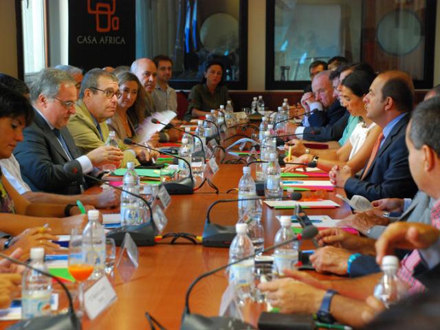 El embajador de España en Guinea Bissau se reúne con empresarios y autoridades en Casa África