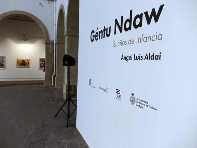 Ángel Luis Aldai muestra sus retratos de la infancia africana en La Recova de Santa Cruz de Tenerife