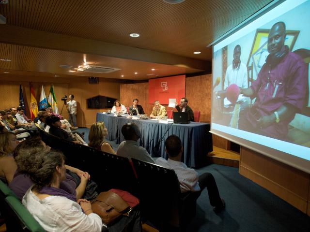 José Naranjo y Magec Montesdeoca presentan la mayor tragedia de la inmigración entre África y España en Casa África