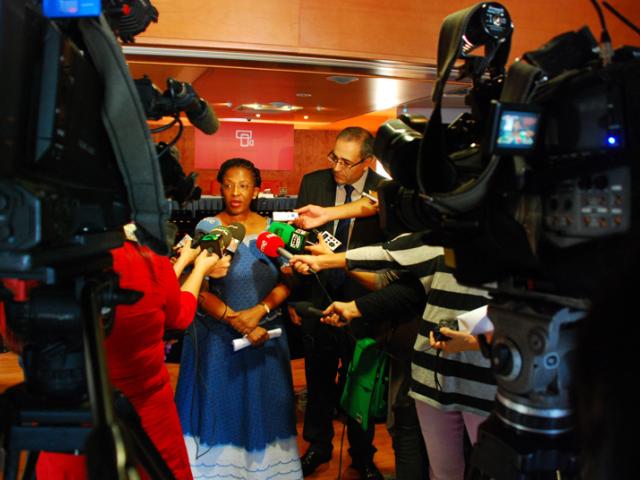 La embajadora de Sudáfrica expone en Casa África las oportunidades de negocio en el país