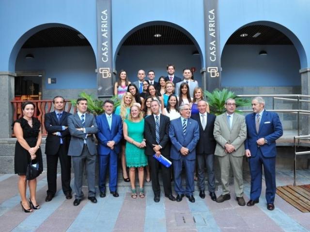 Casa África alberga la entrega de orlas del IV Máster en International Business de la ULPGC