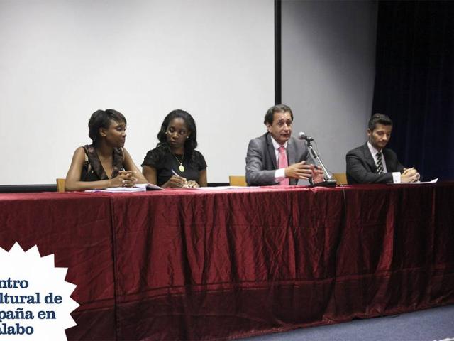 Luis Padrón, de visita institucional en Guinea Ecuatorial