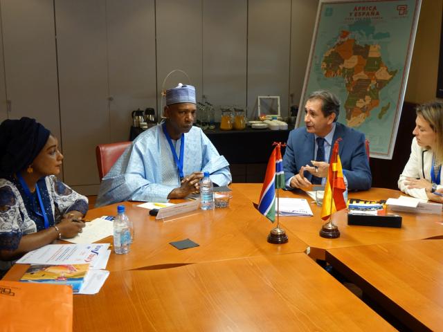 Los ministros de Turismo de Gambia, Costa de Marfil y R. D. Congo conocen el sector turístico canario