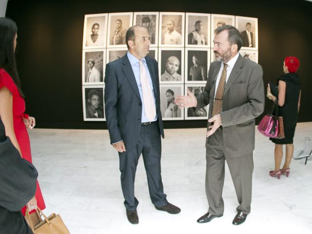 Visita institucional del Alcalde de Las Palmas de Gran Canaria, Juan José Cardona, a Casa África