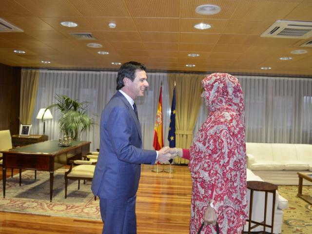 El ministro de Industria, Energía y Turismo se reúne con la ministra de Comercio, Industria, Artesanía y Turismo de Mauritania