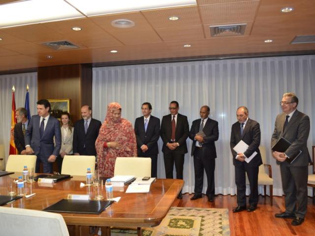 El ministro de Industria, Energía y Turismo se reúne con la ministra de Comercio, Industria, Artesanía y Turismo de Mauritania