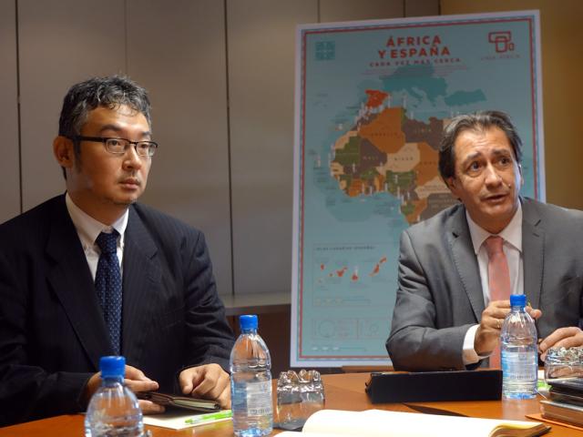 Visita a Casa África del nuevo cónsul de Japón en Las Palmas de Gran Canaria