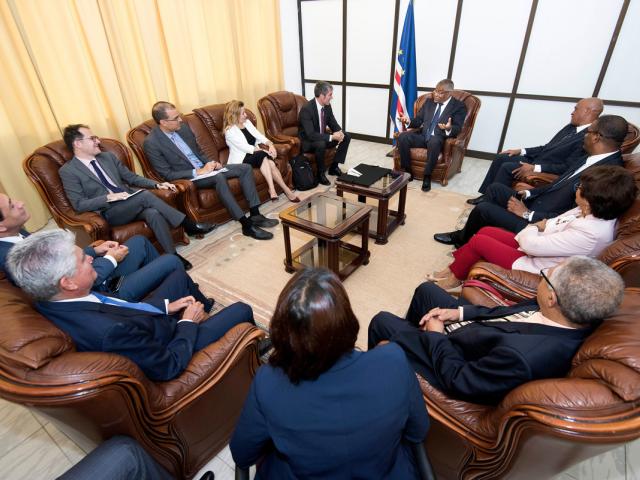 Casa África acompaña al presidente del Gobierno de Canarias en su viaje oficial a Cabo Verde