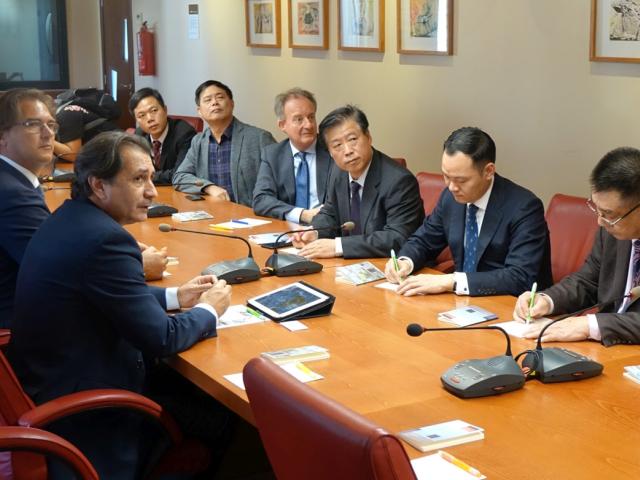 Una misión empresarial china visita Casa África