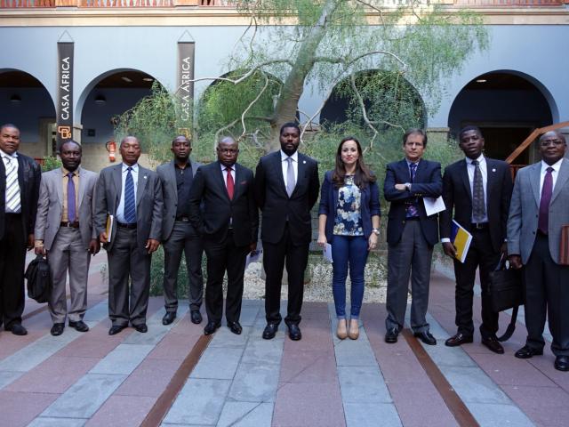 Casa África recibe la visita de una delegación de la Administración de Puertos de Guinea Ecuatorial