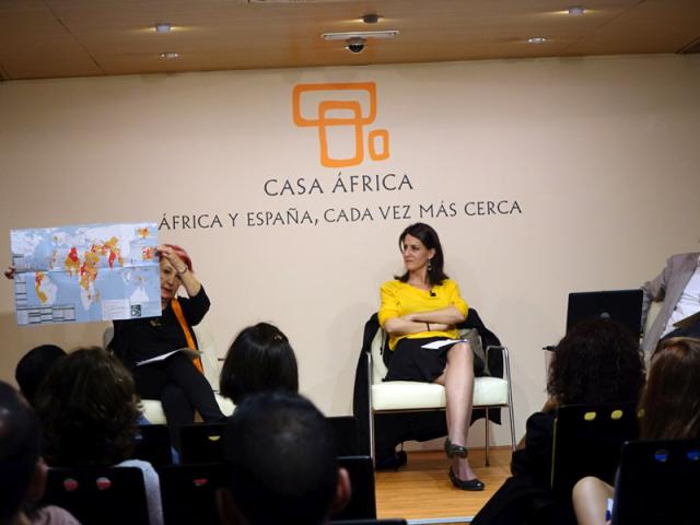 Rosa María Calaf y Gemma Parellada protagonizan una conferencia sobre periodismo y compromiso en Casa África