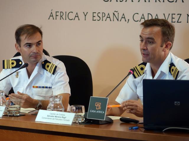 La Armada española explica en Casa África sus misiones en aguas de Somalia y el Golfo de Guinea