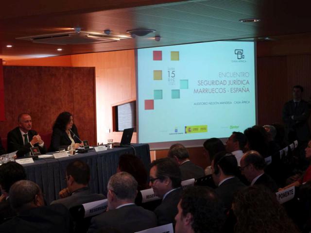 El Encuentro sobre Seguridad Jurídica Marruecos-España se celebró hoy en Casa África