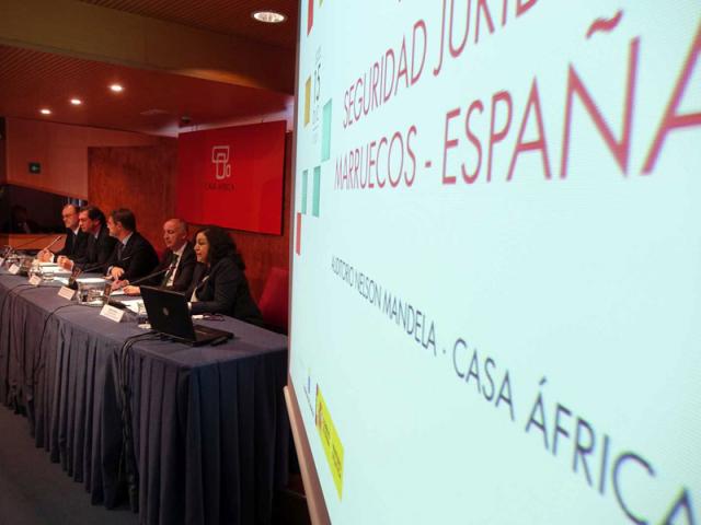 El Encuentro sobre Seguridad Jurídica Marruecos-España se celebró hoy en Casa África
