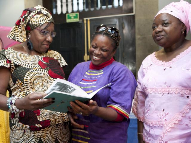 Los sabores africanos inundan el patio de Casa África