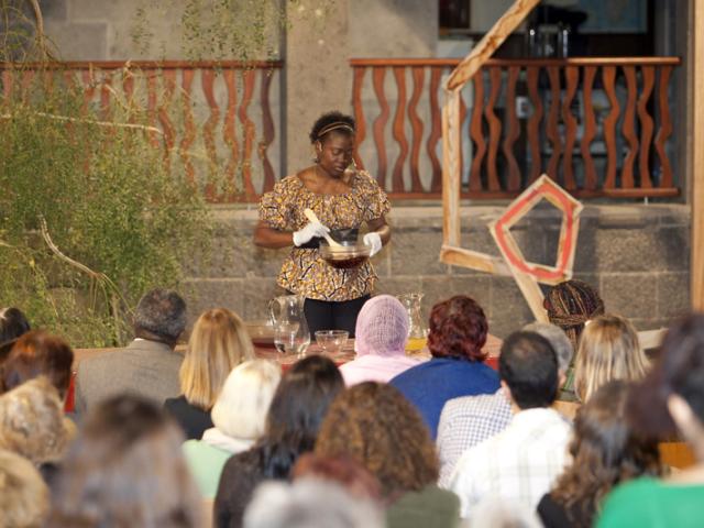 Los sabores africanos inundan el patio de Casa África