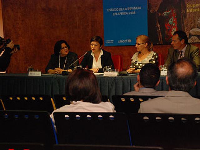 Unicef presenta 'El Estado de la Infancia en África 2008' en Casa África