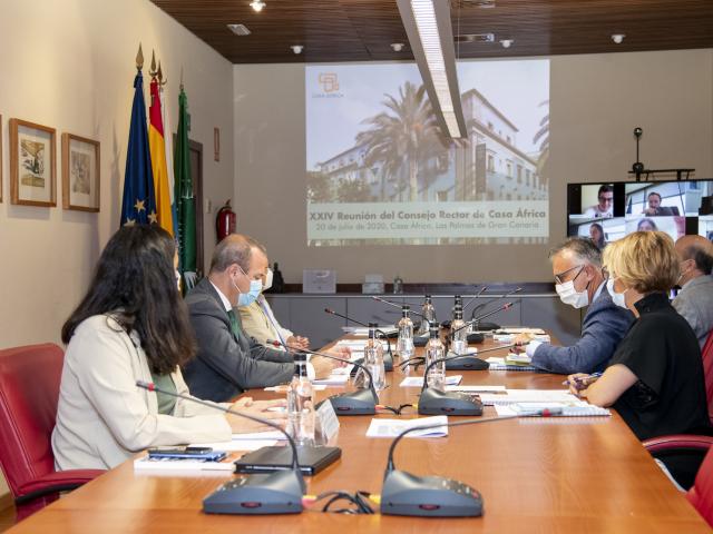 Consejo rector de Casa África del 20 de julio de 2020