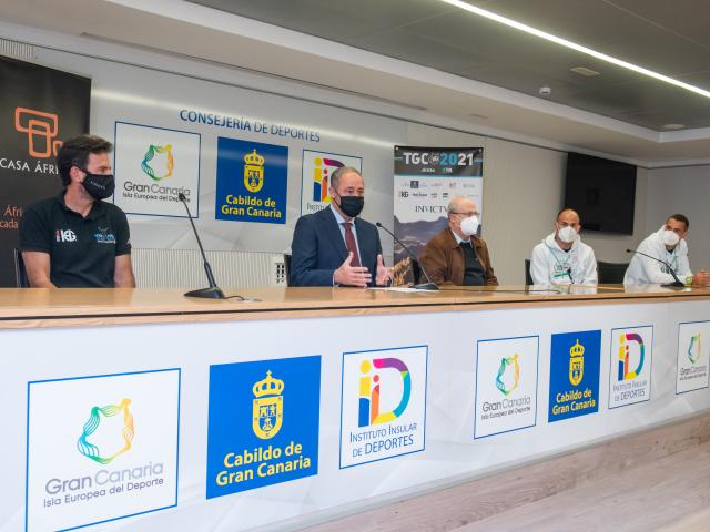 Atletas keniatas en la TransGranCanaria 2021_Rueda de Prensa