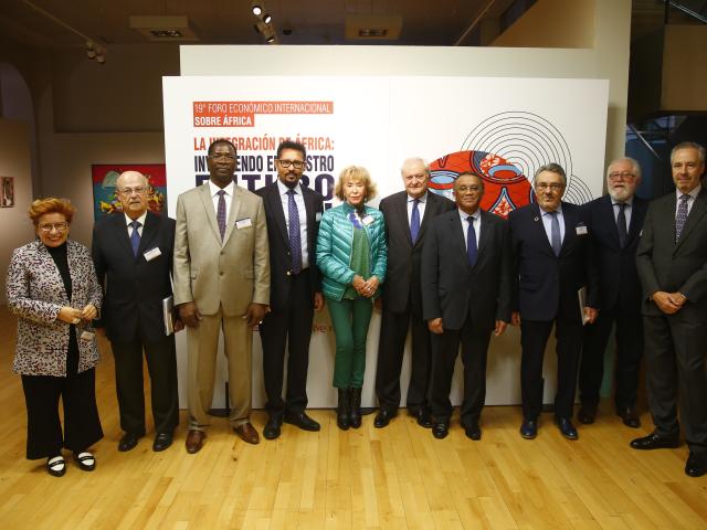 XIX Foro OCDE. José Segura, Mª Teresa Fdez. de la Vega, Fernando Valenzuela