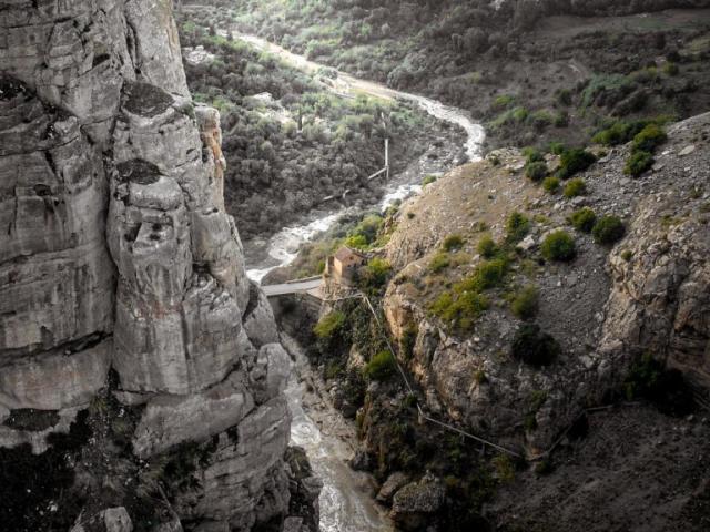 Aerial survey of the ancient rock city