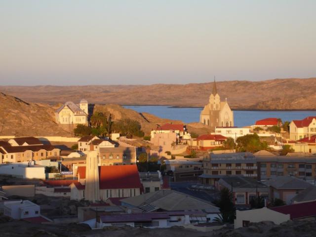 Amaneciendo en lüderitz