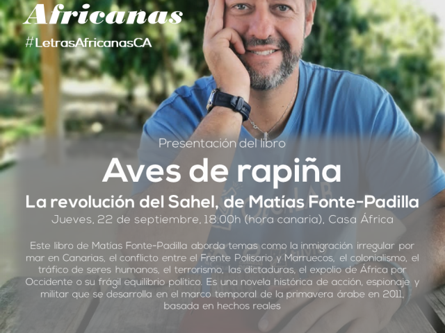 Invitación Aves de Rapiña. La revolución del Sahel