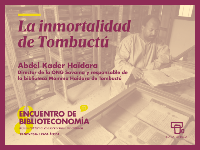VIII Encuentro de Biblioteconomía y Documentación: Conservación e innovación