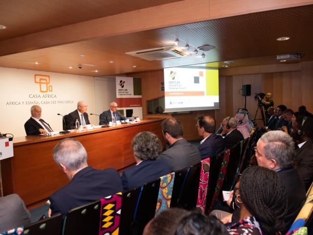 Momento de la presentación