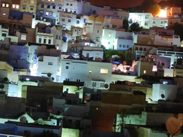 Chefchauen by night