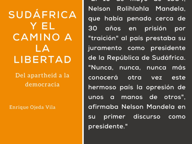 Cita de Enrique Ojeda sobre Mandela
