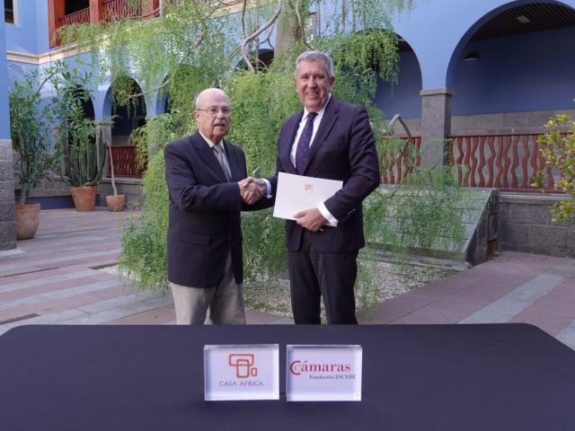 Firma de convenio con INCYDE. Mayo 2024