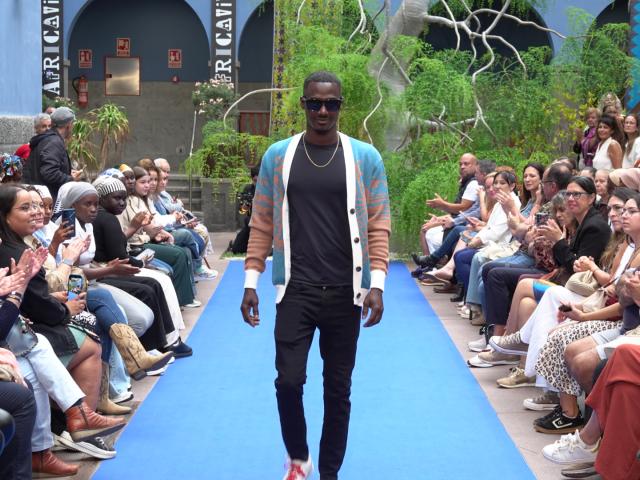Momento del desfile