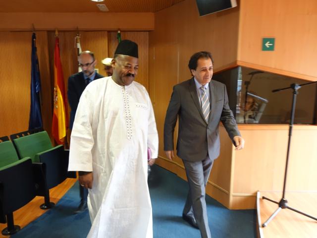 Luis Padrón y Abdel Kader Haïdara