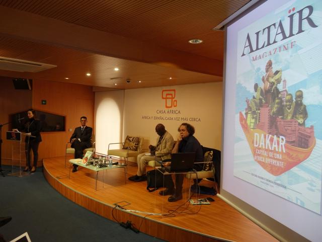 Alberto Virella Gomes, Pere Ortin y Boubacar Boris Diop