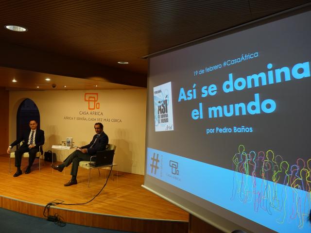 Pedro Baños y Luis Padrón