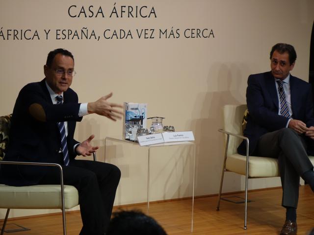 Pedro Baños y Luis Padrón