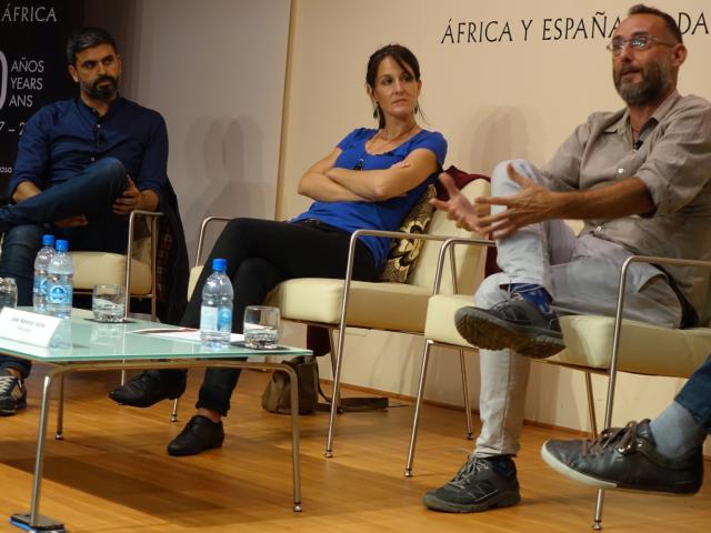 Gemma Parellada, José Naranjo y Nicolás Castellano